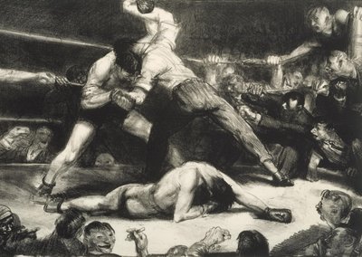 A Knock-Out by George Wesley Bellows